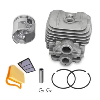 

Cylinder Head For Stihl TS410 TS420 4238 140 4404 Piston W/Rings Pin Clips 50mm