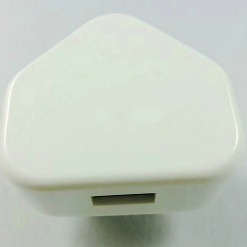 Белый USB зарядное устройство 3 pin настенный дорожный адаптер для зарядки