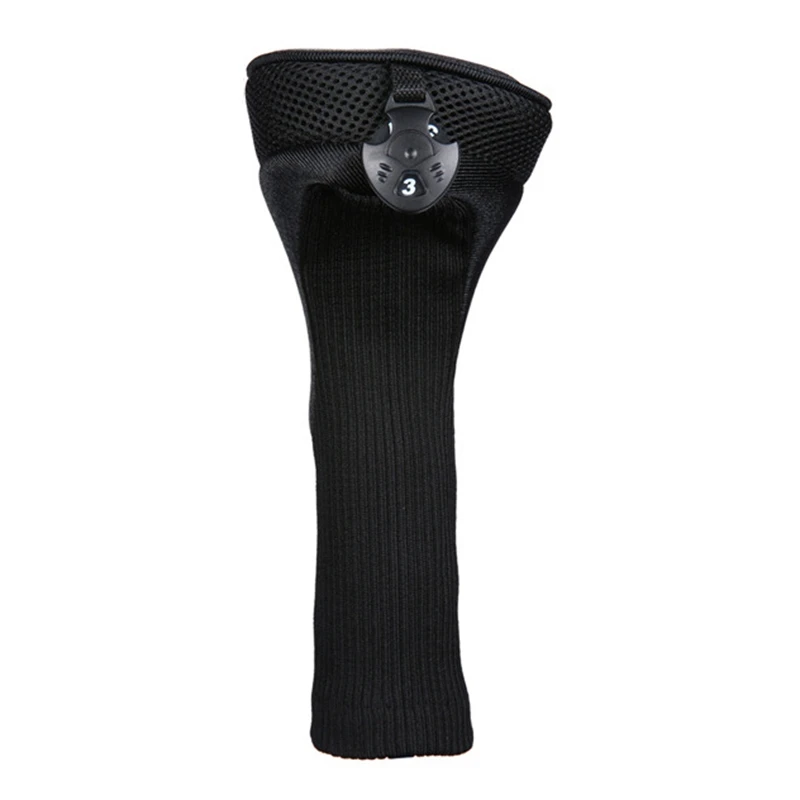 Golf Head Covers Driver 1/ 3/ 5 Fairway Woods Headcovers Long Neck Golf Clubs Head Covers For Golf Clubs Accessories