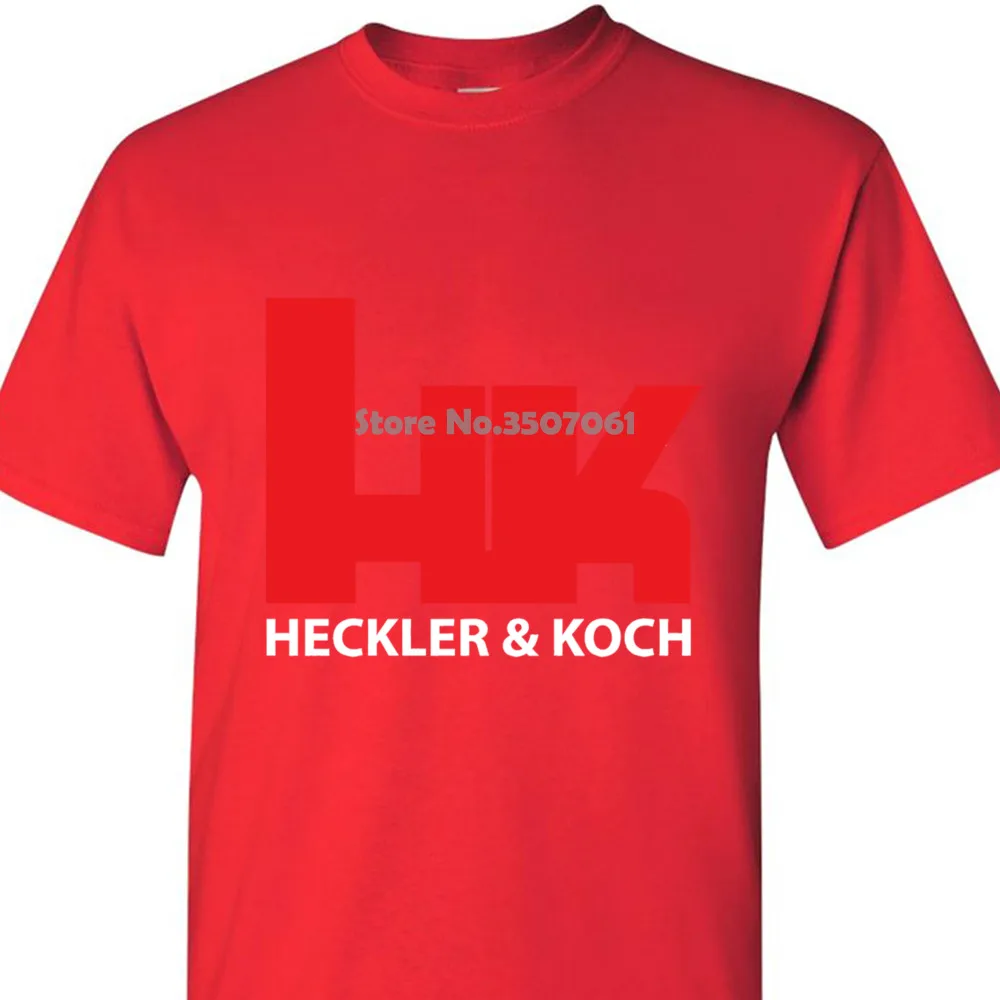 Свободная Hk-Heckler And Koch логотип 01 хлопковые толстовки и толстовки - Цвет: Men Red