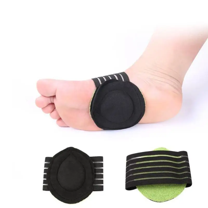 Foot Arch Support Plantar Fasciitis Heel Pain Aid Foot Run-up Pad Feet Cushioned Cushioned Shoes Insole Sports Accessory