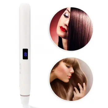 

Curlers Electric Hair Straighter Temperature Adjustment Digital Display Hair Straightening Curling Iron Hair Styling Tool EU