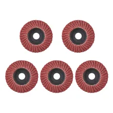 

5Pcs 2inch 50mm Grinding Wheel Flap Discs M10 80Grit Angle Grinder Sanding Disc Metal Wood Polishing Grinding Abrasive Tool