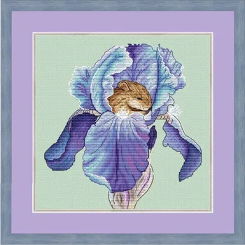 

ZZ1859 Decoration Home Decor New Arrival Homfun Craft Christmas Cross Stich Set NO Hoop Counted DIY Cross Stitch Kit Painting