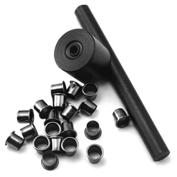 

1Set Tools+100Pcs Rivets Nail Installation Tools with Silver Brass Nails