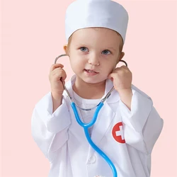 Jeu de stéthoscope pour enfants, jouet de maison de jeu, Puzzle Be A Doctor, jouet de sensibilisation scientifique, Simulation de stéthoscope, bricolage 