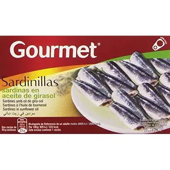

Gourmet - Sardinillas en aceite de girasol, 65 g