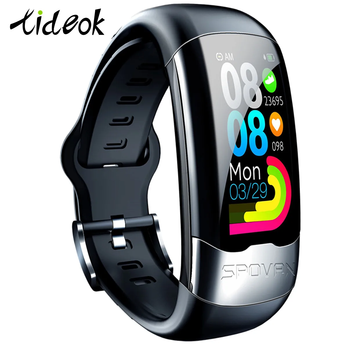 

Smart Bracelet HRV ECG PPG Health Monitoring ECG Monitor Dynamic Blood Pressure Heart Rate Body Temperature Smart Watch