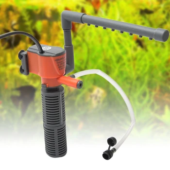 

Home 3 In 1 Fish Tank Filter Submersible Pumps Effective Oxygen Increase Practical Aquarium Easy Install Water Clean Internal