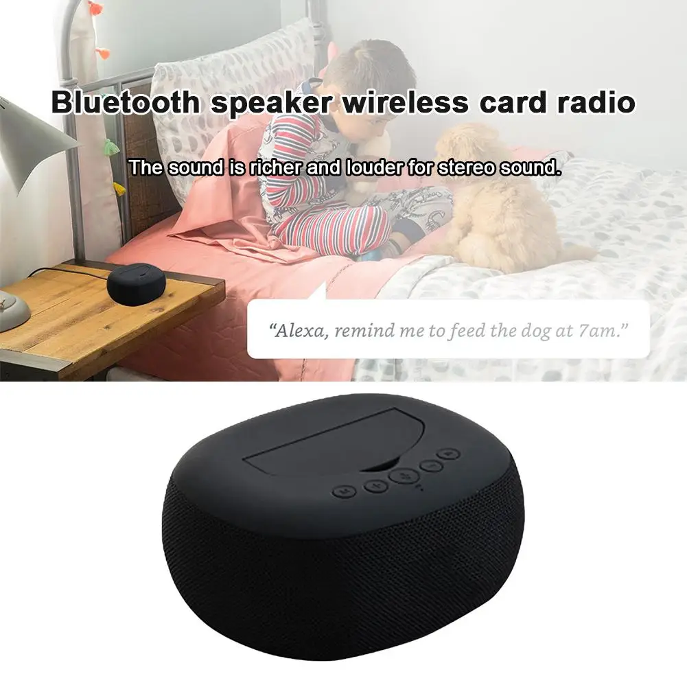 Портативный мини Bluetooth умный динамик беспроводной вещательный сабвуфер динамик, интеллектуальное Голосовое управление многоцветный, сабвуфер