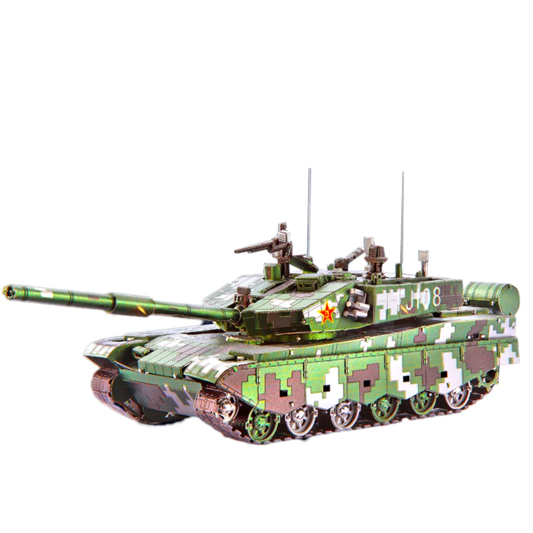 1 компл. Крутой 99а основной боевой танк модель наборы DIY 3D Металлические Пазлы собрать головоломки игрушки подарки