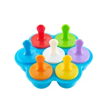 Поднос кубика льда Мороженое формы силиконовые замораживания плесень бар пудинг; желе; шоколад создатель прессформы d90812