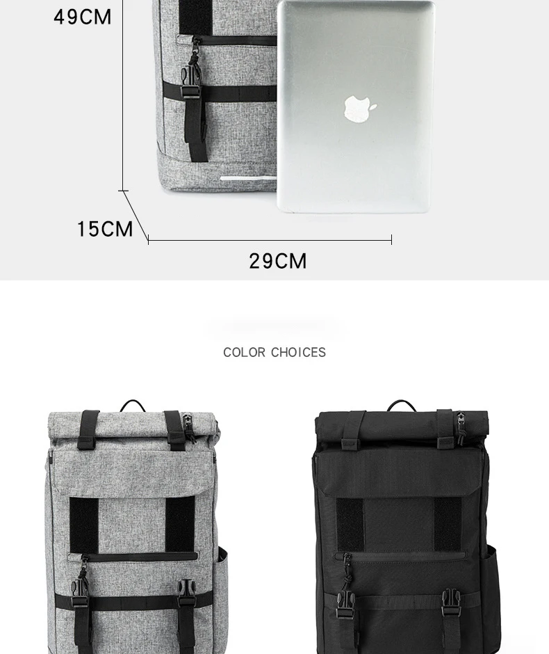 LaptopBackpack наружная багажная сумка для мужчин Оксфорд рюкзак для мужчин Молодежный высококачественный дорожный рюкзак для отдыха простая