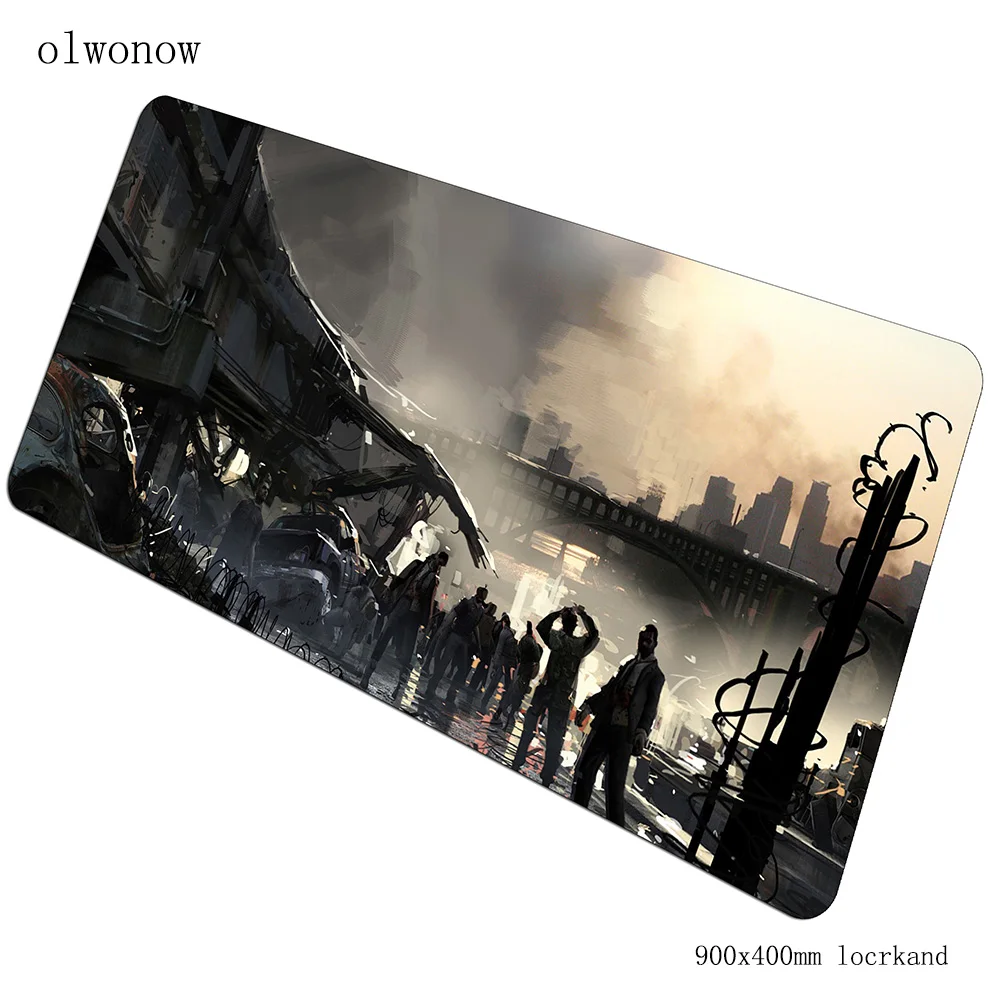 Left 4 Dead mouse pad home gamer Mass pattern 90x40cm notbook mouse mat gaming mousepad cute pad mouse desk padmouse mats - Цвет: size900x400x2mm