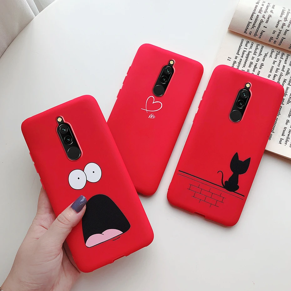 Чехол для Xiaomi Redmi 8 чехол чехлы Redmi8 силиконовый мягкий защитный задней панели