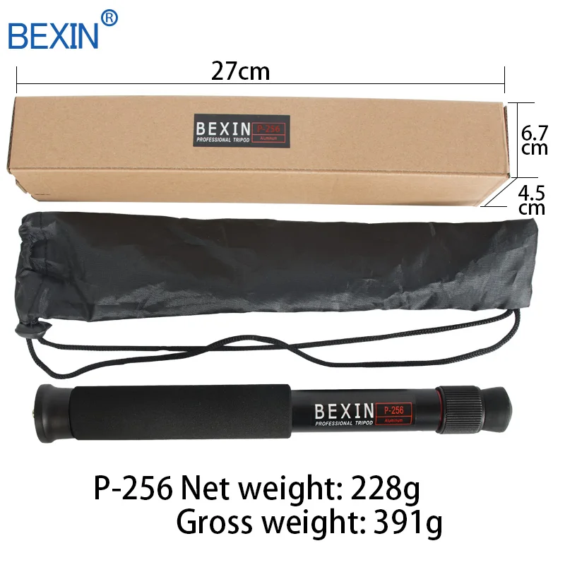Câmera de Vídeo Bexin Extensível Leve Portátil Mini Monopé Ajustável Fotografia Unipod Dslr Suporte - Image 6