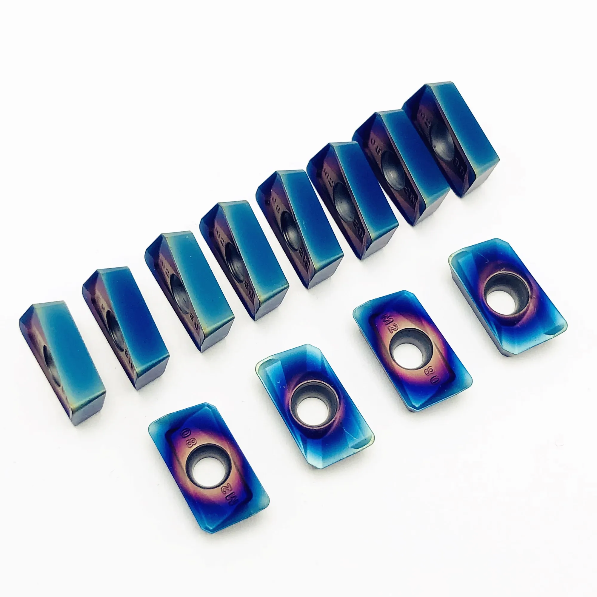 

Tungsten Carbide Turning Tool APMT1135M2H2 High Quality Blue Nano Coating External Turning Carbide Tools Metal Cutting Tool