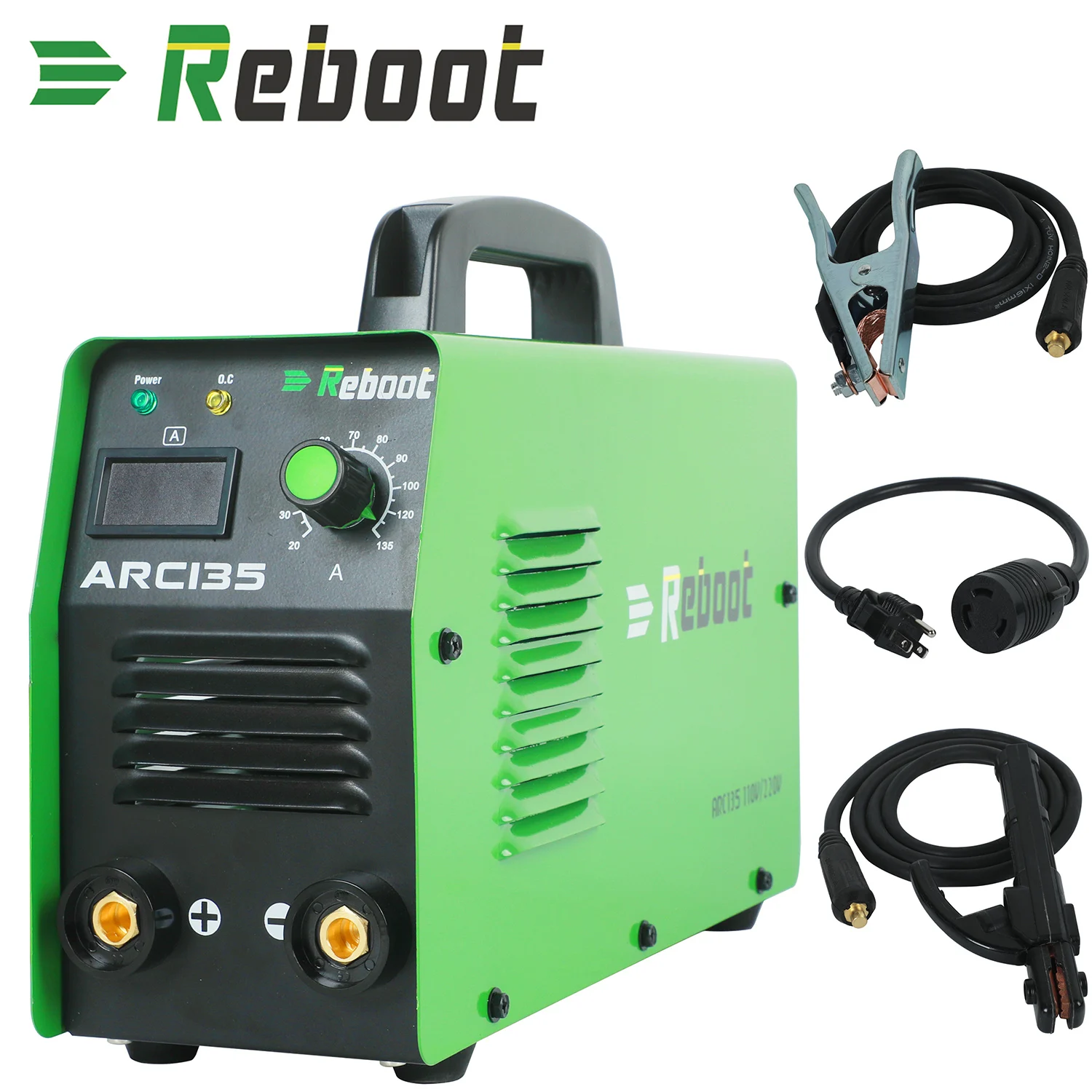 Reboot Welding Machine ARC Welder ARC135 Welding Tool DC 220V Stick Welder 135 Amp Portable Mini MMA Welder Inverter Welding