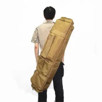 

100cm Rifle gun case rifle backpack For M249 tactical Military Carbine Soft Bag Nylon Airsoft Protection Case for hunting bag