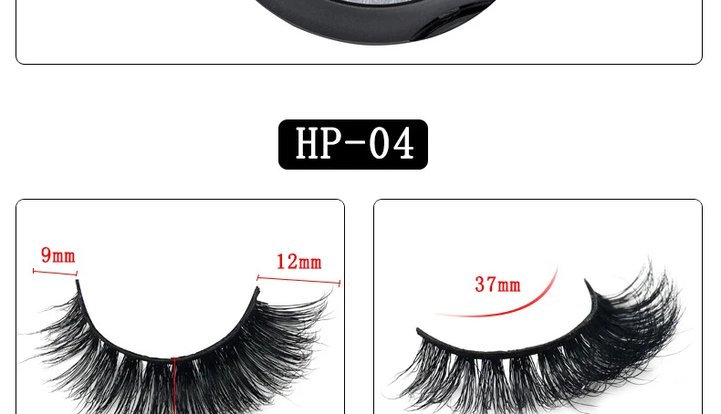 Eyes Dancing 1Pair 3D Mink Lashes Soft Handmade Eyelashes Natrual Long Eyelash Extension Tool Makeup Charm Volume Hair Lashes