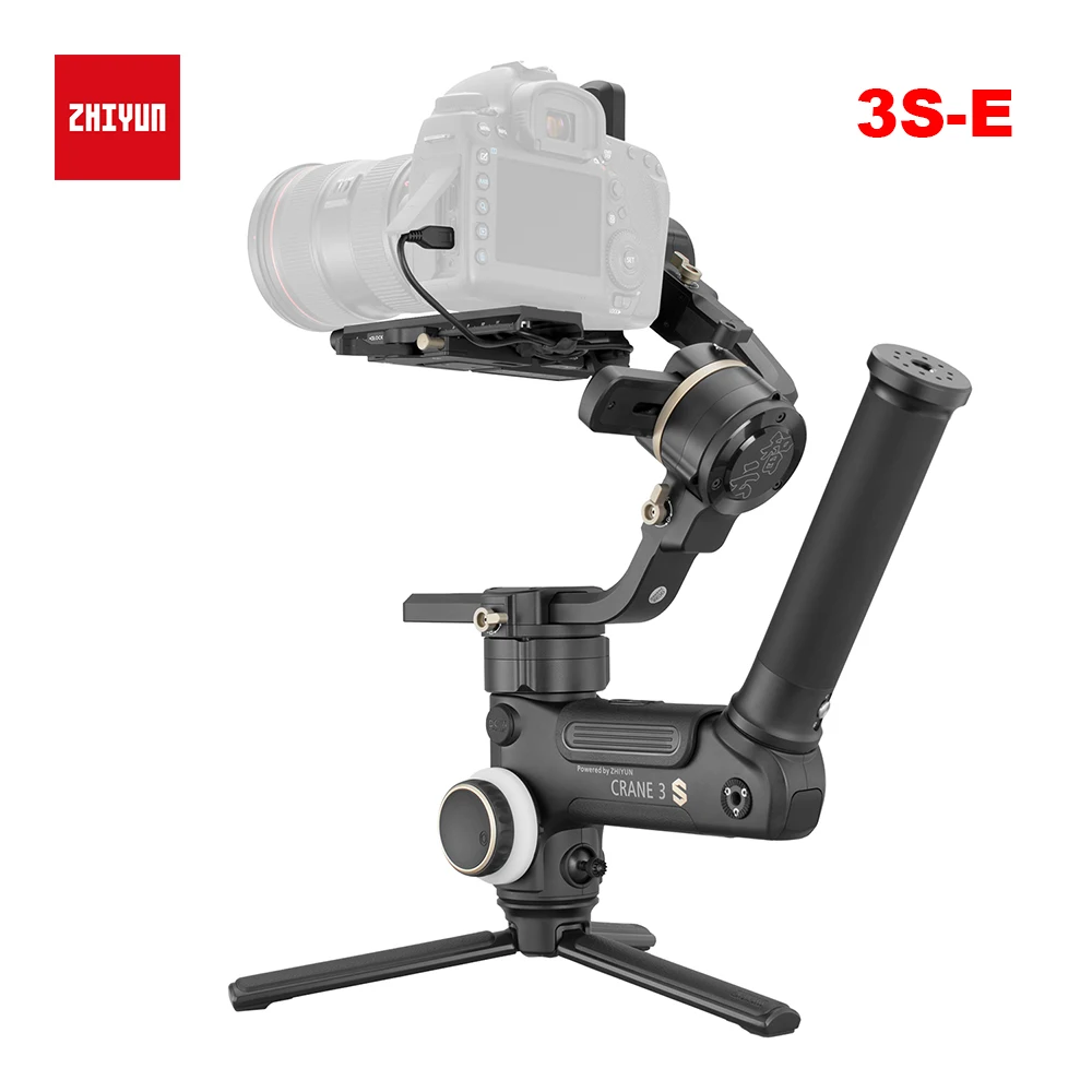 Zhiyun Crane 3S 3S-E 3S-Pro 3-Axis Handheld Image Transmission Gimbal Stabilizer 6.5Kg Maxload for Video DSLR Mirrorless Cameras
