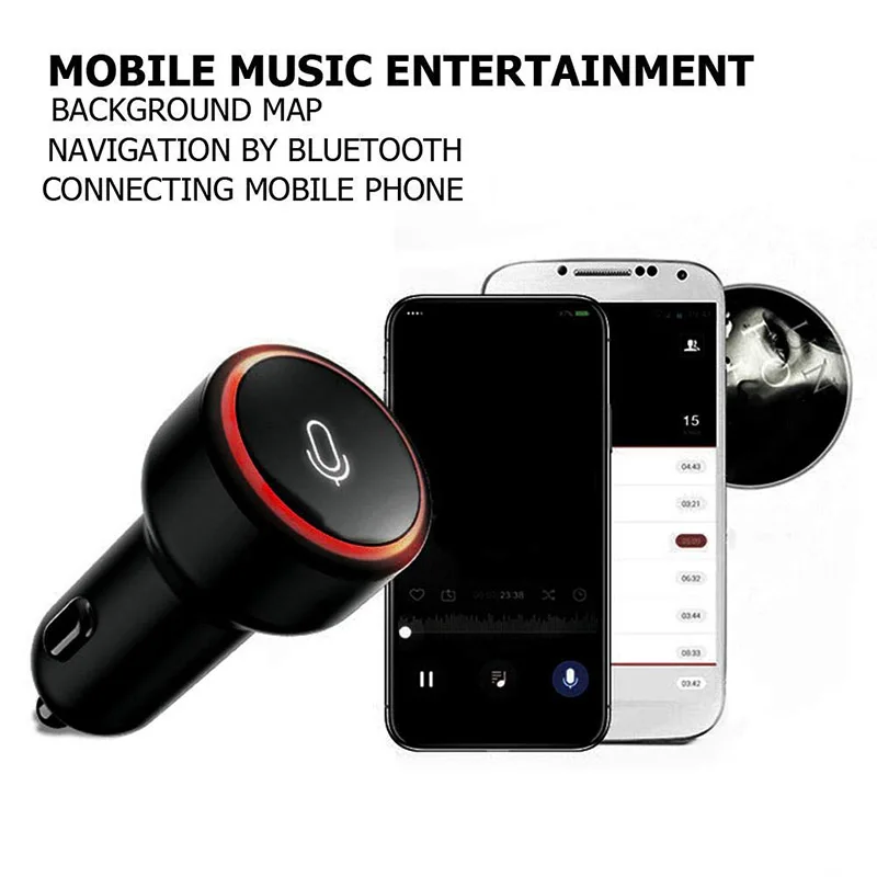 Bluetooth автомобильный голосовой контроль MP3-плеер беспроводной Bluetooth приемник USB VDX99