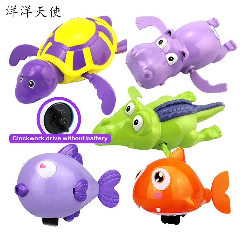 

Baby Bath Beach Toys Clockwork Turtle Swiming Pool Kids Toys Infant Reborn Baby Dolls Baby Shower Games Water Toys For Children