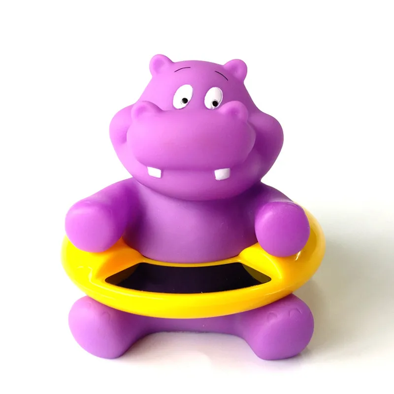 4-2019 New Baby Infant Bath Thermometer Cute Animal Shape Tub Water Temperature Tester_