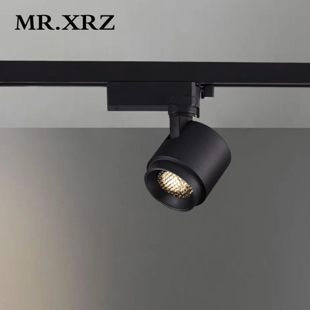 MR.XRZ 10 Вт затемняемые светодиодный COB трековые светильники с Сотами потолочные 100V