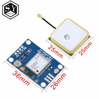 

GREAT IT GY-GPSV3 NEO-M8N NEO-6M GPS Module for APM MWC Flight Controller PX4 Pixhawk V2.4.5 APM2.56 APM 1.65 -3.6V