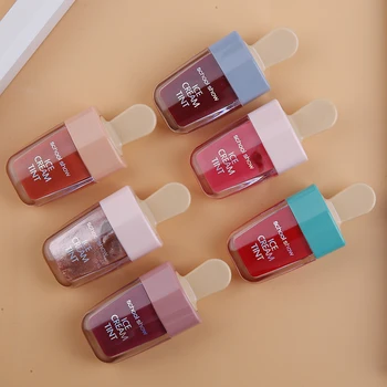 

Long-Lasting Ice Cream Lip Tint 6 Colors Liquid Lipstick Batom Labial Matte Lip Gloss Sexy Cosmetic Pintalabios Mate