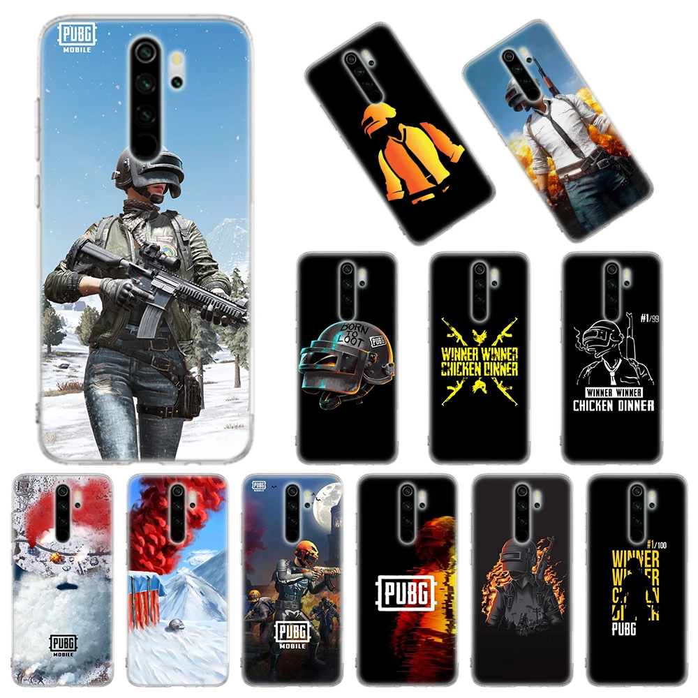 Мягкий чехол PUBG для Xiaomi Redmi Note 8T 9S 6 7 8 9 Pro K20 K30 6A 7A 8A 9A 9C силиконовый чехол|Бамперы| |