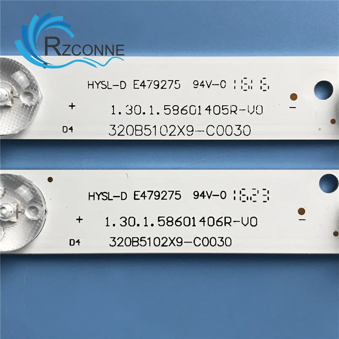 Lâmpada para Philco Pces Backlight Strip 9 32 tv Hysl-d E479275 1.30.1.58601405 R-v0 320b5102x9-c0030 Ph32b51dsgw 3v - 10 Led - Imagem 2