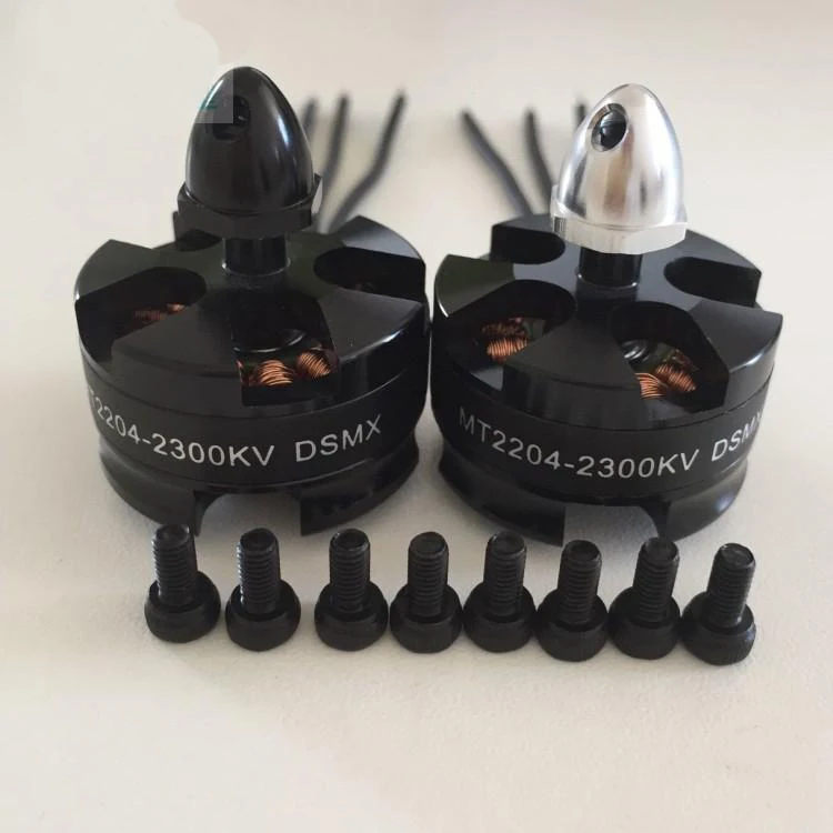 2 шт. бесщеточный двигатель DSMX MT2204 KV2300 для RC FPV 250 Quadcopter самолет DIY части | Игрушки и