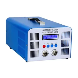Verificador de capacidade da bateria de carga eletrônica, verificador de capacidade da bateria de chumbo ácido, lítio, carga/descarga 40a, 110v/220v, 200w