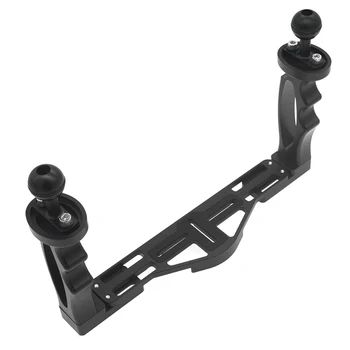 

Aluminium Alloy Handle Stabilizer Rig Portable Underwater Camera Diving Tray Mount For GoPro DSLR Phones 28 x 18 x 5.5cm