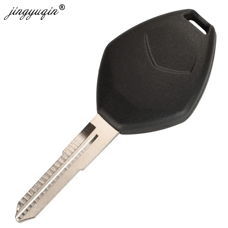 Jingyuqin дистанционного ключа оболочки чехол Брелок для Защитные чехлы для сидений, сшитые специально для Mitsubishi Lancer Outlander Endeavor Galant MIT11R лезвия 3/4 кнопки ключи Стиль