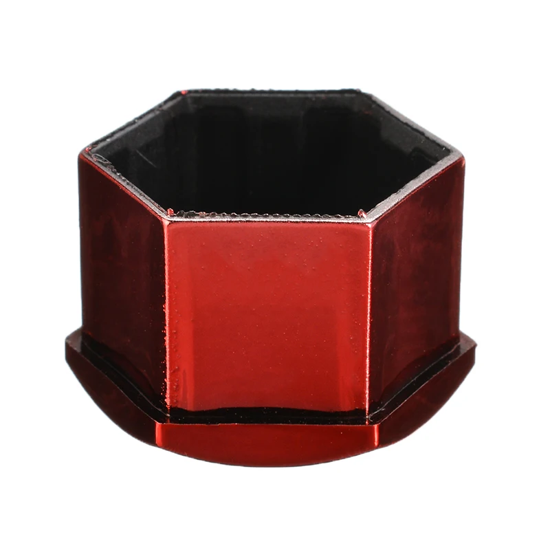 20pcs/set Red Universal 17mm Wheel Nut Bolt Cover Cap with 2 Removal Tool Set Exterior Decoration Protecting Bolt Rims