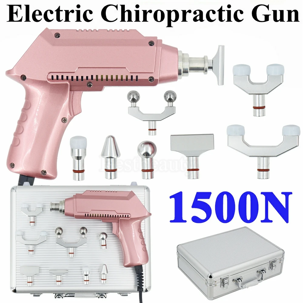 

Electric Correction Gun Chiropractic Adjusting Instrument /Impulse Adjuster 1500N Spine Chiropractor Cervical Therapy Massager