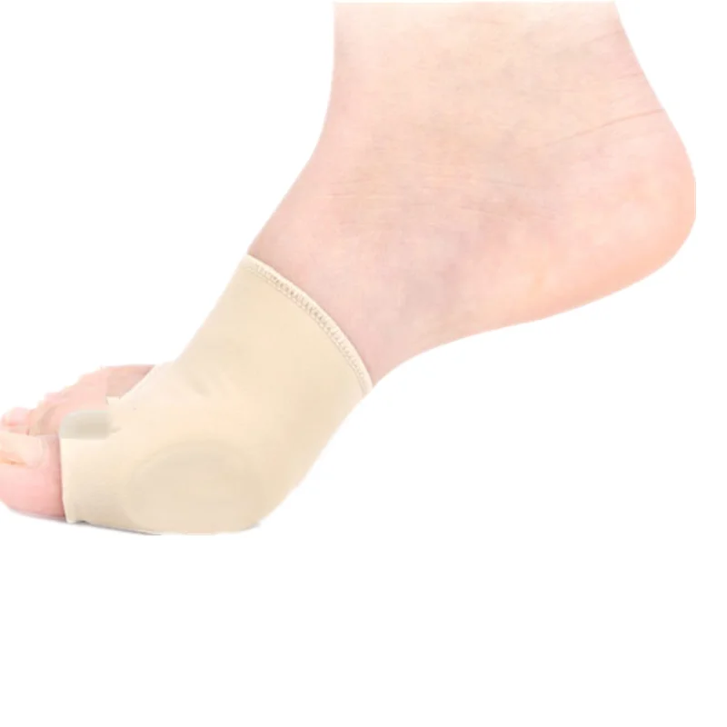 1Pair Big Bone Orthopedic Bunion Correction Pedicure Socks Silicone Hallux Valgus Corrector Braces Toes Separator Feet Care Tool