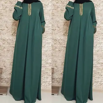 

Dubai Arabian Graduation Muslim Long Dress Saudi Arabian Dress Bangladeshi Robe Islamic Costumes UAE Womenswear