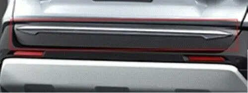 Для Toyota RAV4 хромированная Задняя Крышка багажника Нижняя формовочная полоса крышка отделка