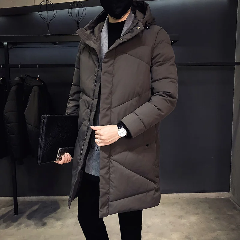 Blog Winter Jacket Men 2019 Fashion Stand Collar Male Parka Jacket Mens Solid Thick Jackets and Coats Man Winter Parkas M-5XL