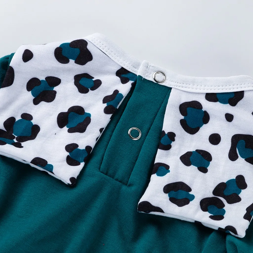 Комбинезон с принтом для новорожденных мальчиков и девочек+ повязка на голову, комплект одежды