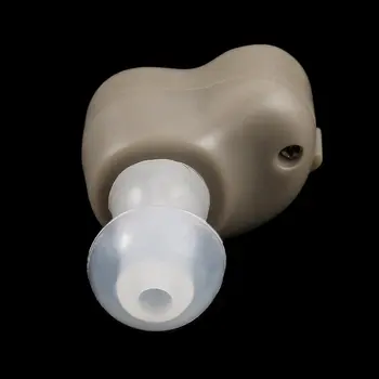 

K-80 Mini Adjustable Dightal Tone In-ear Best Invisible Sound Enhancement Deaf Volume Amplifier Hearing Aid Aids Ear Assistance