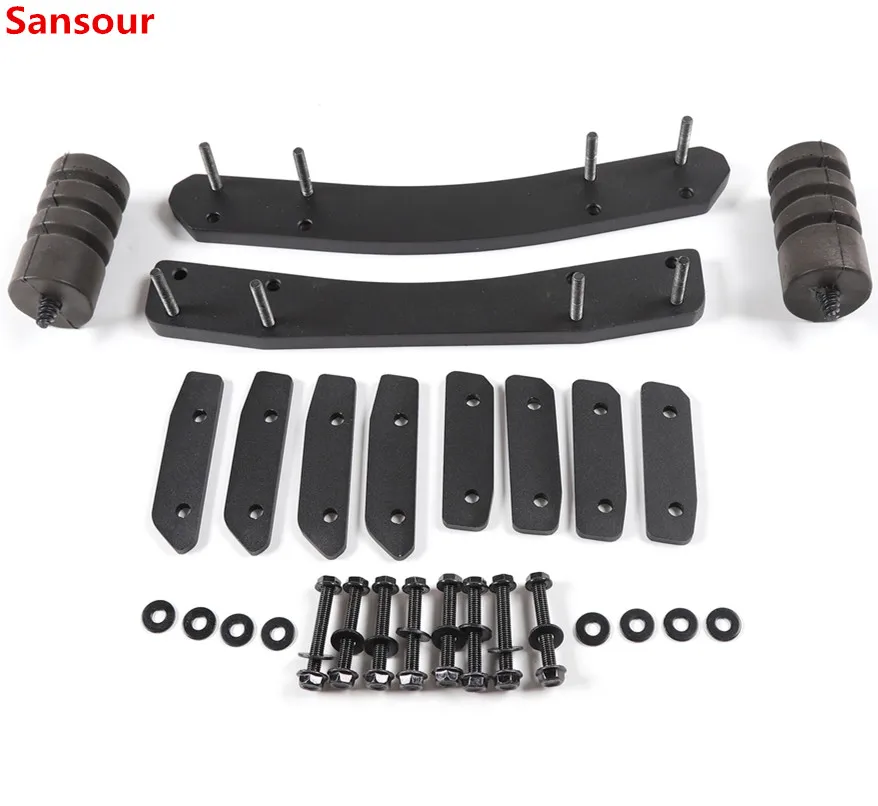 

Комплект петель для задней двери Sansour для Jeep Wrangler JL 2018, комплект для крепления запасных автомобильных шин, кронштейн-держатель для Jeep Wrangler, аксессуары