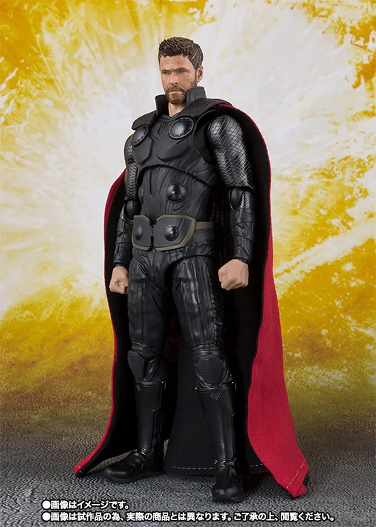 100% оригинальные духи BANDAI Tamashii Thans S. H. Figuarts/SHF эксклюзивная фигурка-Тор
