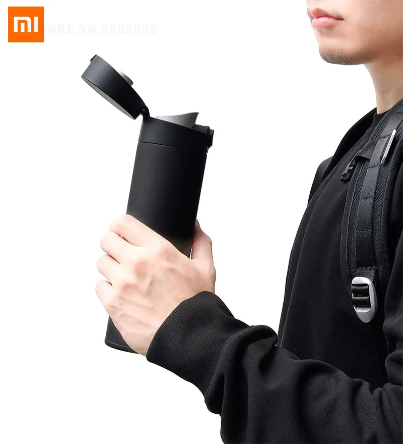 Термос-кружка Xiaomi 480 мл из нержавеющей стали 316L, термос, кофейные чашки с вакуумной изоляцией, портативная бутылка для воды для чая, кофейная чашка