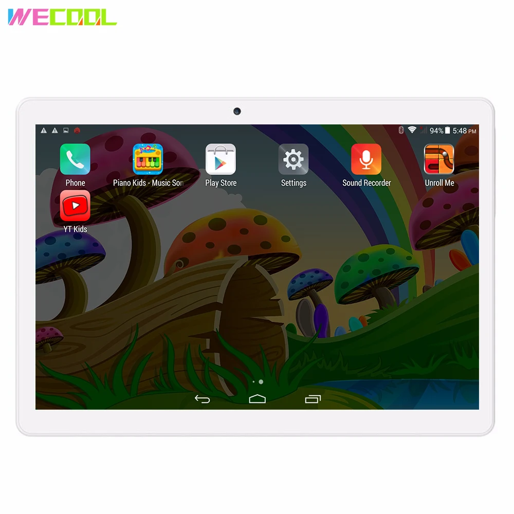 Планшетный ПК WeCool M102 10 дюймов Android сенсорный экран планшет для детей 16 ГБ