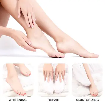 

Soft Foot Peel Mask Callus Remover Dead Skin Remover Foot Masks Skin Care Whitening ZGOOD